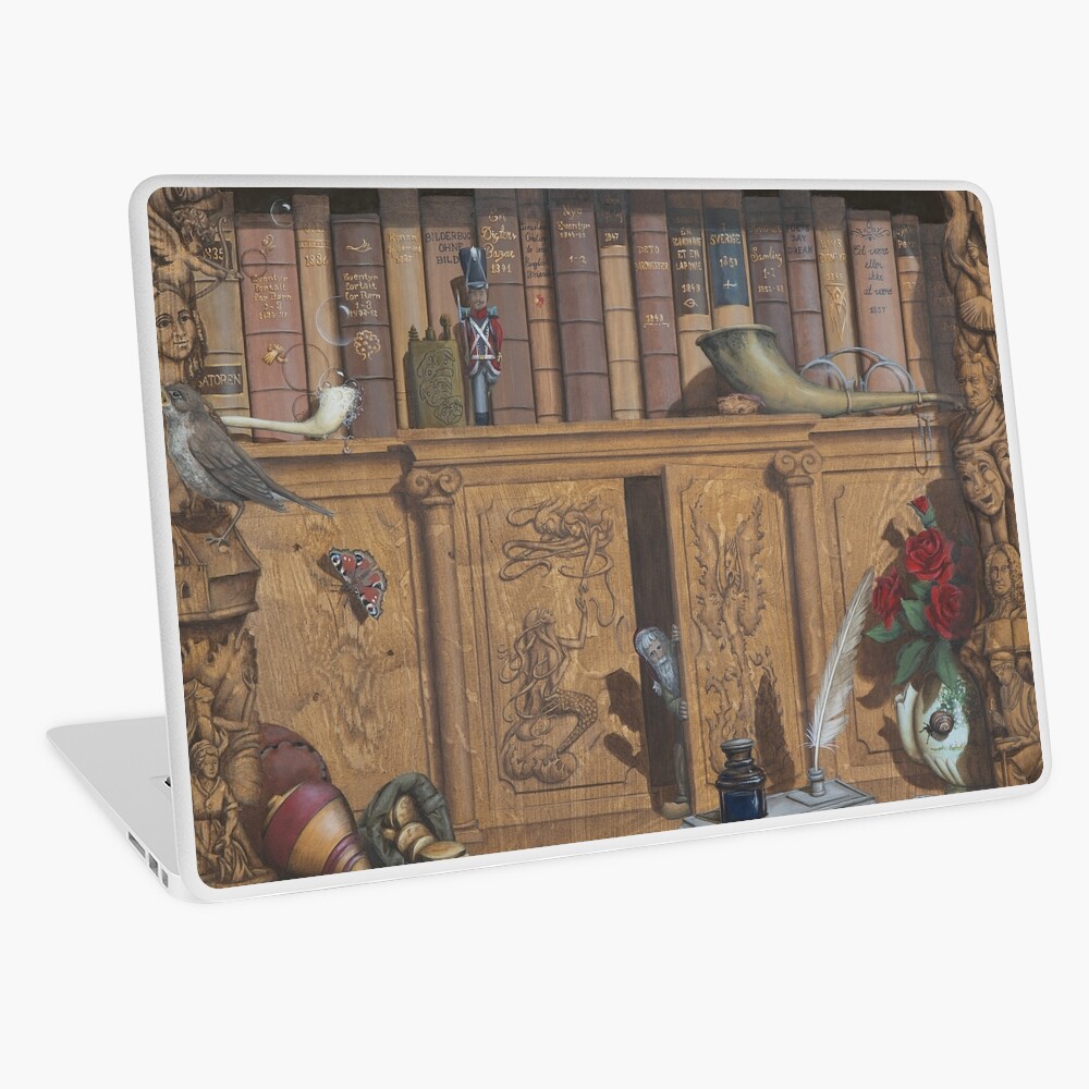 Item preview, Laptop Skin designed and sold by SarasMagicalArt.