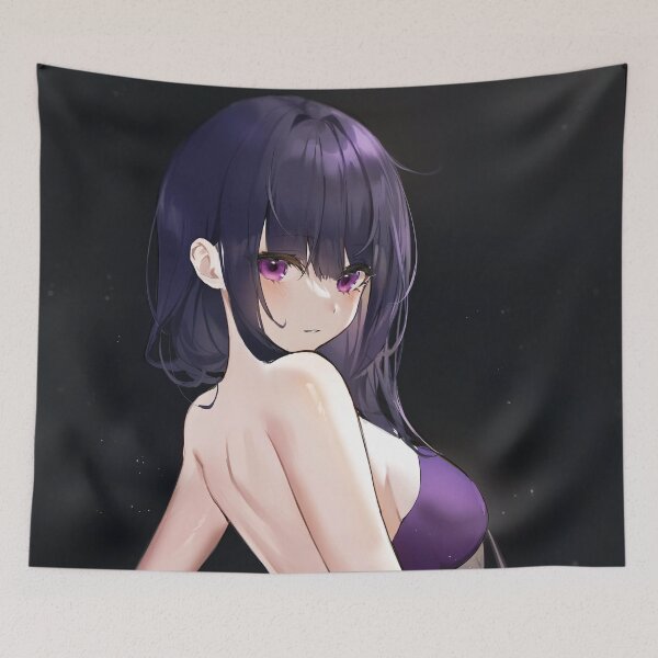Item preview, Night Dress Raiden Shogun Genshin Impact designed and sold by genshinwaifus.