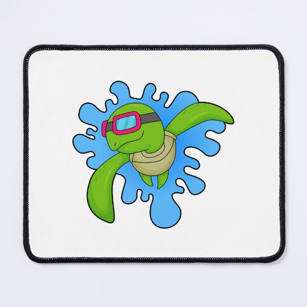 Item preview, Turtle Swimming Swimming goggles designed and sold by Snabdesign84.