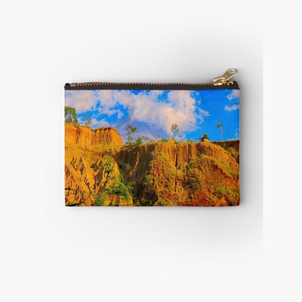 Item preview, Vulcan Merapi behind a brown hill designed and sold by kall3bu.