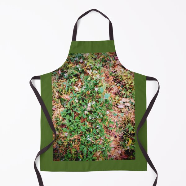 Item preview, Michaelmas daisies on the forest floor  designed and sold by Ivy-Bindig.