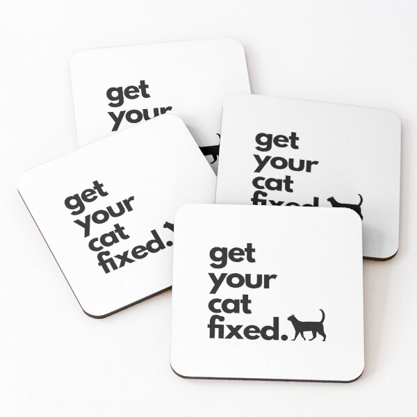 Item preview, Get Your Cat Fixed designed and sold by karolaan.