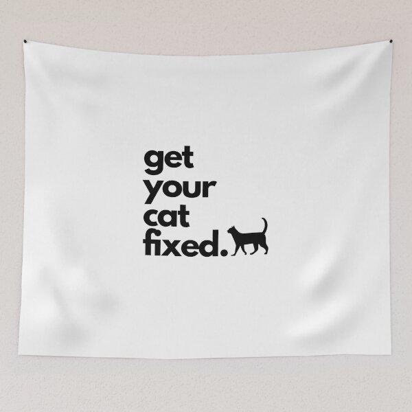 Item preview, Get Your Cat Fixed designed and sold by karolaan.