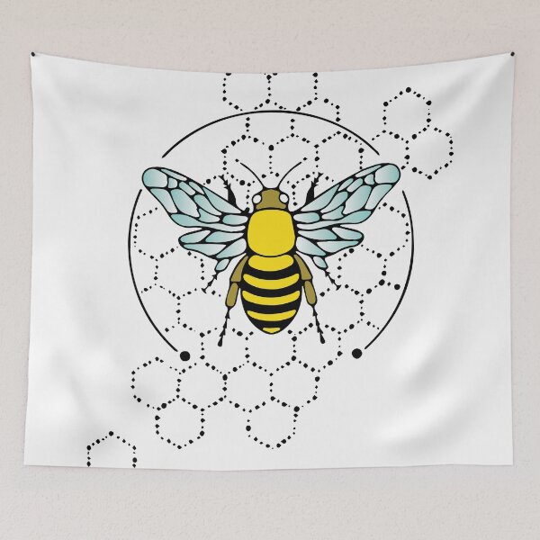 Item preview, abeja designed and sold by AmazingArtMandi.
