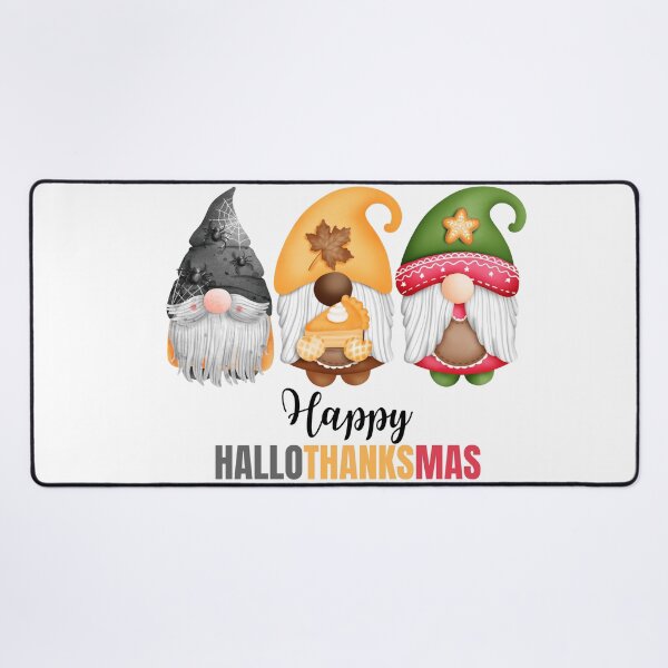 Item preview, Happy Hallothanksmas Gnomes designed and sold by The Glasses Girl.