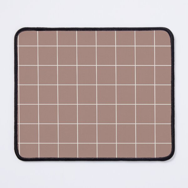 Item preview, Window Pane Plaid Off White on Mauve designed and sold by Art in My Loft.