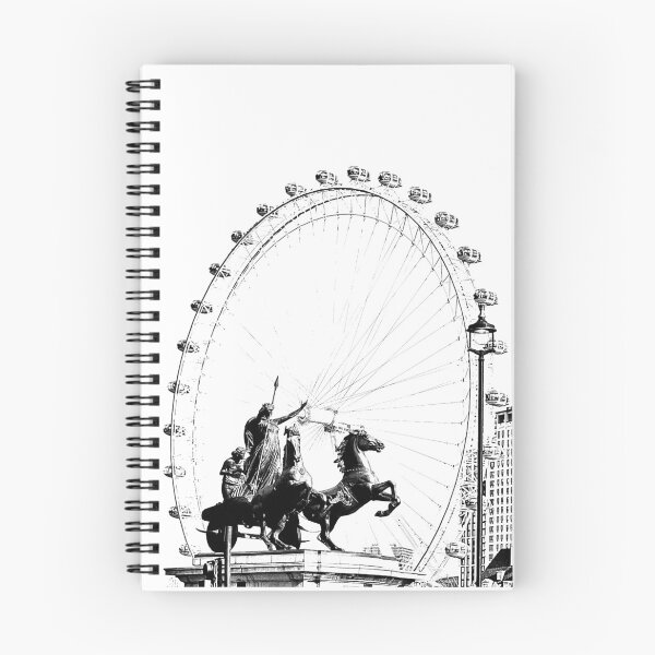 Item preview, Statue of Boadicea and Her Daughters With Millennium Wheel London designed and sold by phutball.