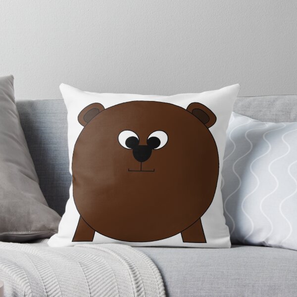 Item preview, A cartoonish round brown bear VI designed and sold by BrachiaST.