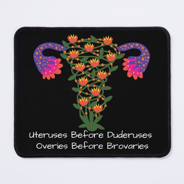 Item preview, Uteruses Before Duderuses (Flower Graphic) designed and sold by StrideOrDie.