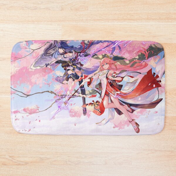 Item preview, Sakura Raiden & Yae Miko Genshin Impact designed and sold by genshinwaifus.