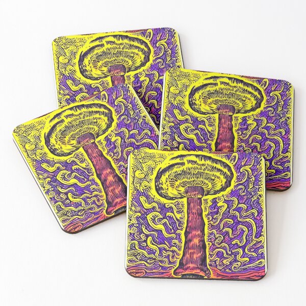 Artikelvorschau, Pilz Psilocybin Vibrant Vibes 31 entworfen und verkauft von Benito Del Ray.