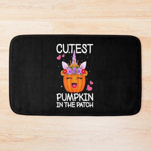 Item preview, Cutest Pumpkin In The Patch Halloween Girls Kids Unicorn designed and sold by beunique5.