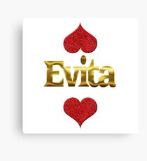 Evita Canvas Print
