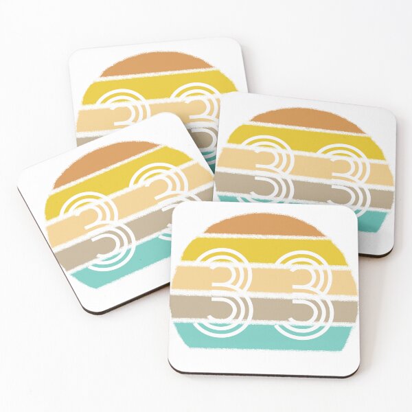 Item preview, Number 33 on Retro Sunset designed and sold by rhombusOnion.