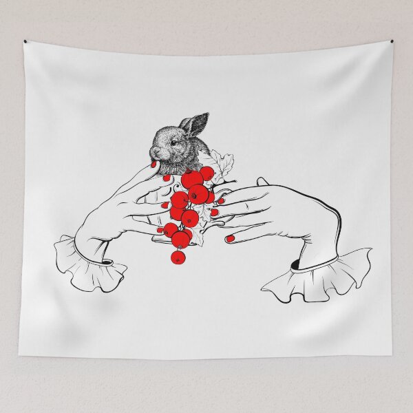 Item preview, Rabbit in a cup designed and sold by Kalynovska.