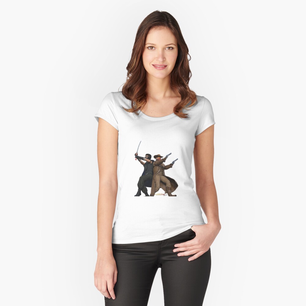 Item preview, Fitted Scoop T-Shirt designed and sold by DynamicUniverse.