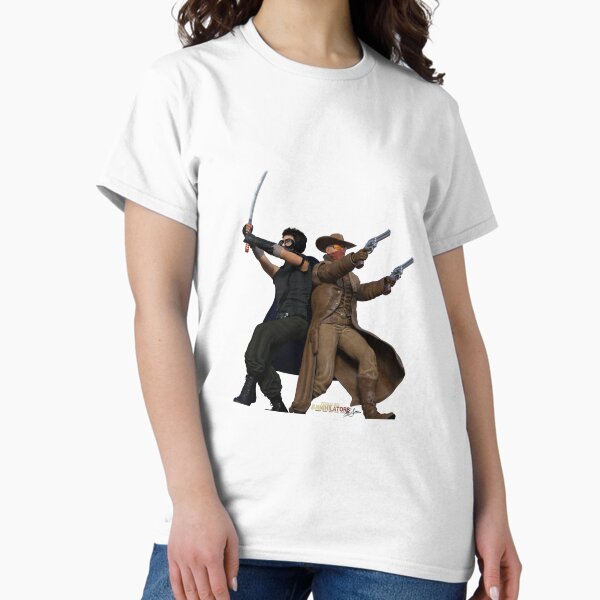 Bullets and Blades Kojin and Fire Classic T-Shirt