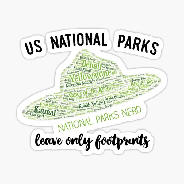 National Park Service Stickers Redbubble