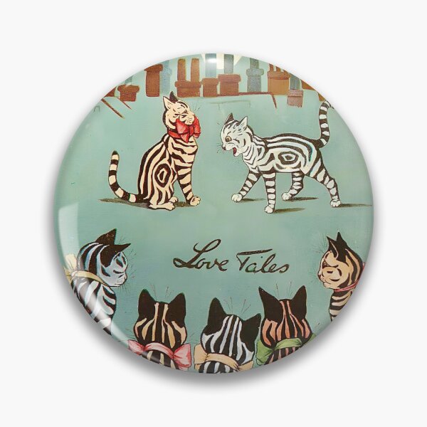 Artikelvorschau, Liebesgeschichten von Louis Wain entworfen und verkauft von WonderweissStudio.