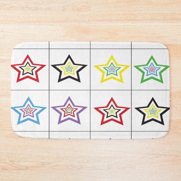 Item preview, Colorful Star Mulit Color Pattern designed and sold by ValeriesGallery.