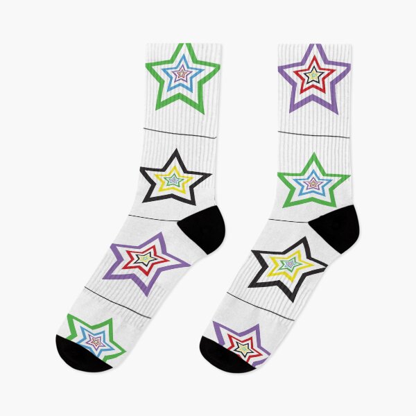 Item preview, Colorful Star Mulit Color Pattern designed and sold by ValeriesGallery.