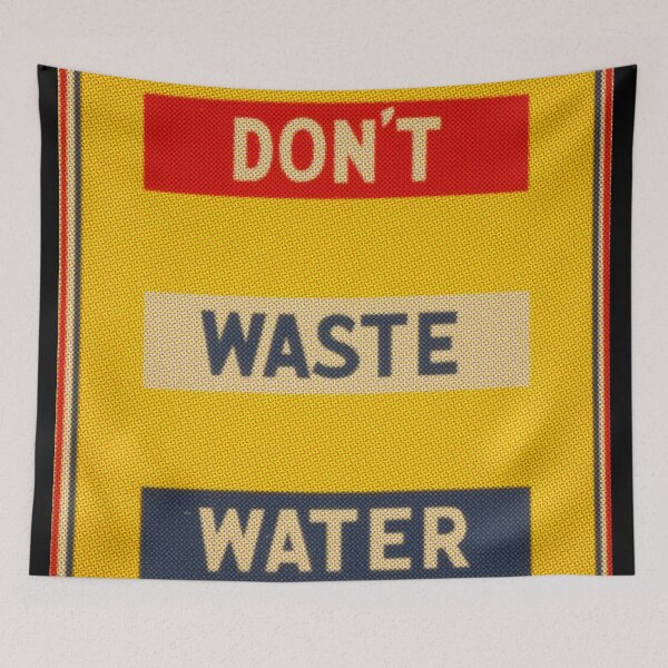Item preview, Don’t waste water | vintage aesthetic  designed and sold by spinolator.