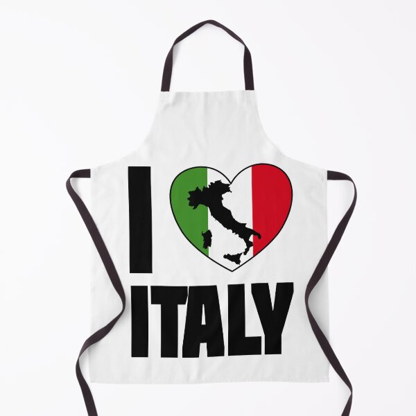 Item preview, Italy Silhouette in Italian Heart - I Love Italy in Heart designed and sold by molamode.