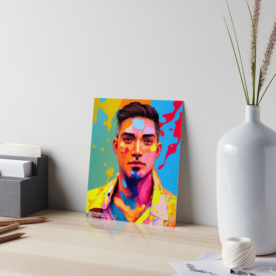 Item preview, Art Board Print designed and sold by Scriptron.