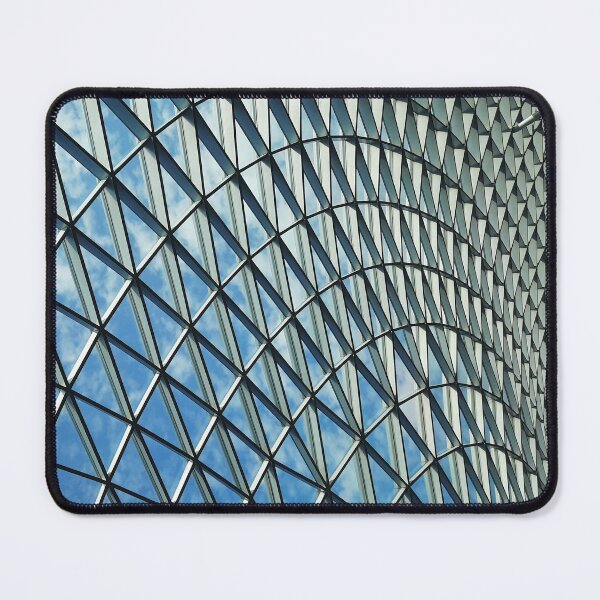 Item preview, Steel glass ceiling in full frame against sky designed and sold by kall3bu.