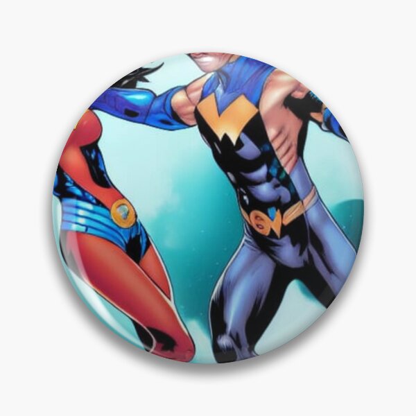Item preview,  Nightwing and starfire 2 designed and sold by Tribaltreasures.