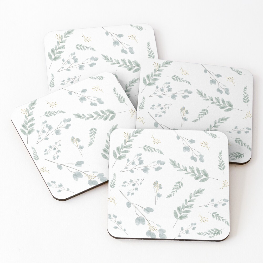 Item preview, Coasters (Set of 4) designed and sold by CraftyBee.
