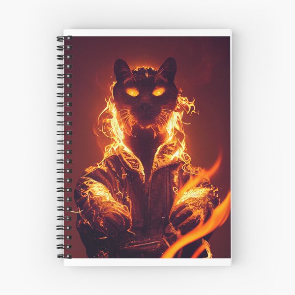 Item preview, Fiery Cat designed and sold by EzraRogers.