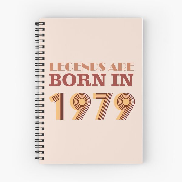 Item preview, Legends Are Born In 1979 Birthyear Typography designed and sold by bolimj.