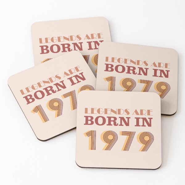 Item preview, Legends Are Born In 1979 Birthyear Typography designed and sold by bolimj.
