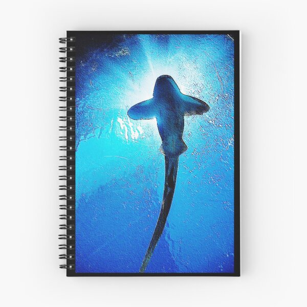 Item preview, Shark From Bottom Blue Sharpness designed and sold by Namsus-Printing.
