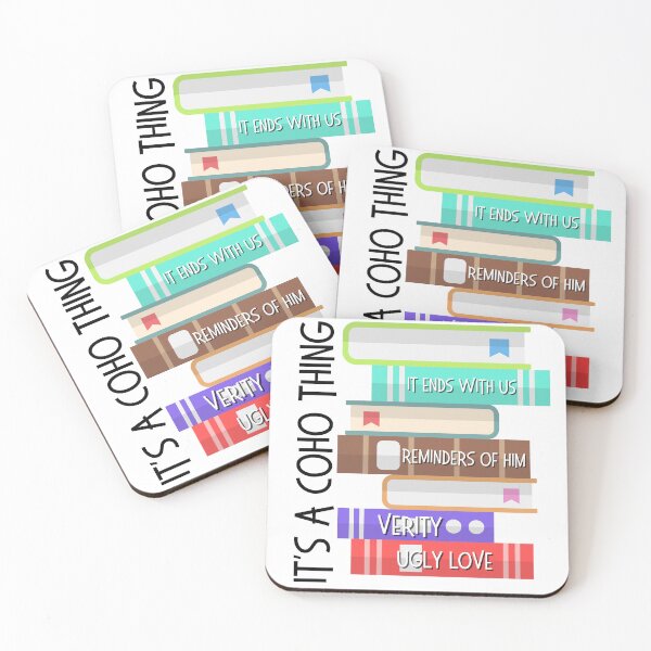 Item preview, Its A CoHo Thing Colleen Hoover Book Stack T-shirt designed and sold by Nerdygirlteez.