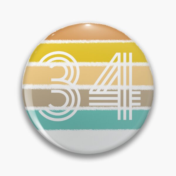 Item preview, Number 34 on Retro Sunset designed and sold by rhombusOnion.