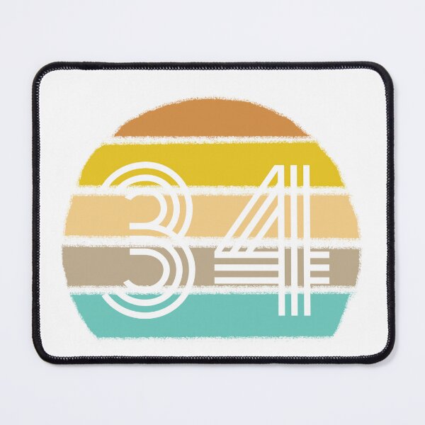 Item preview, Number 34 on Retro Sunset designed and sold by rhombusOnion.
