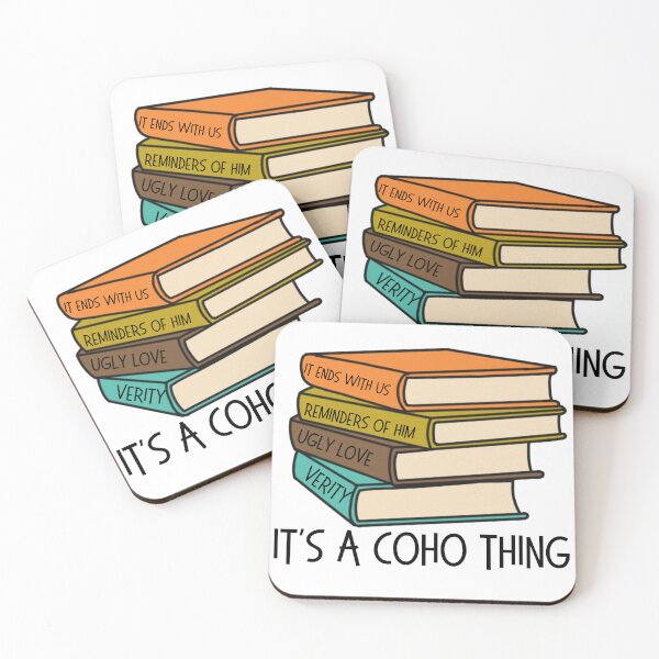 Item preview, Its A CoHo Thing Colleen Hoover Book Stack T-shirt designed and sold by Nerdygirlteez.