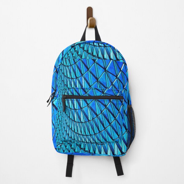 Item preview, Blue steel glass roof in full framed pattern designed and sold by kall3bu.