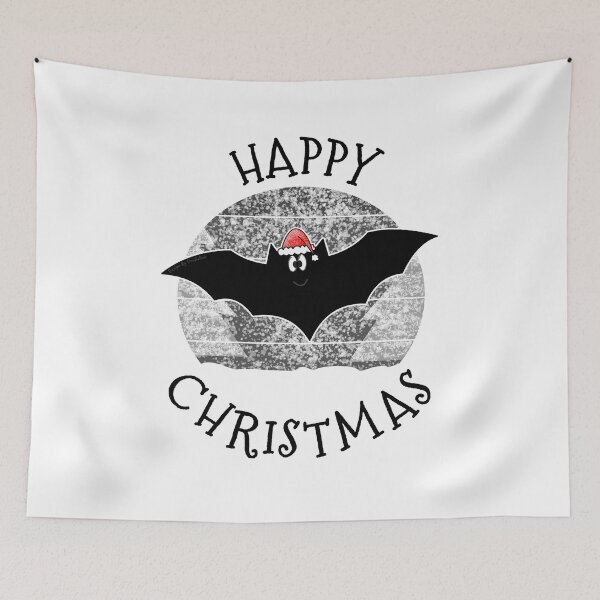 Item preview, Christmas Bat Goth Xmas 2022 designed and sold by doodlerob.