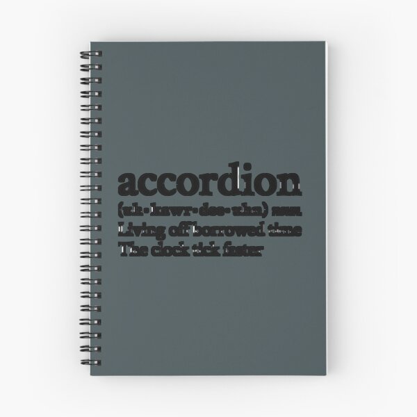 Item preview, Accordion Living Off Borrowed  designed and sold by DellaFarraway25.