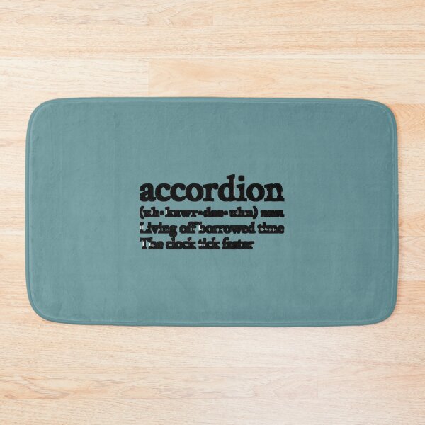 Item preview, Accordion Living Off Borrowed  designed and sold by DellaFarraway25.