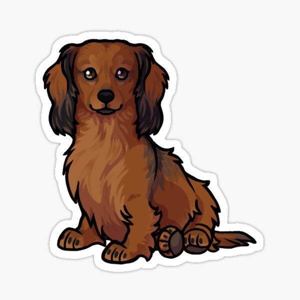 Item preview, Lil' Dachshund - Longhair designed and sold by bloodhoundomega.
