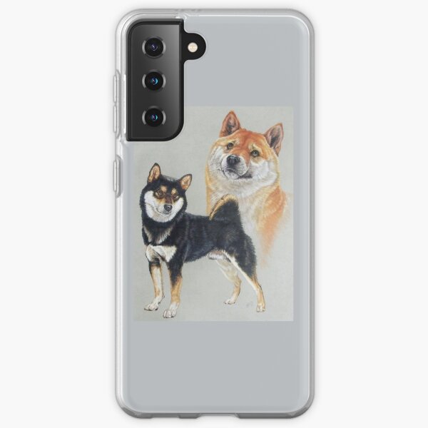 Shiba Inu Collage Samsung Galaxy Soft Case