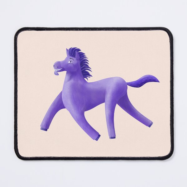 Item preview, Purple Wonky Horse painterly designed and sold by BeccaDoodles.