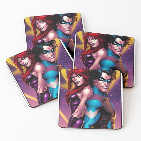 Item preview,  Nightwing and starfire 5 designed and sold by Tribaltreasures.