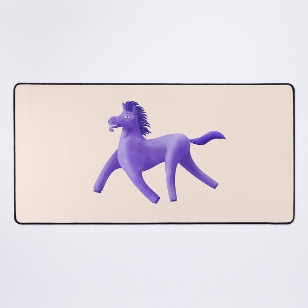 Item preview, Purple Wonky Horse painterly designed and sold by BeccaDoodles.