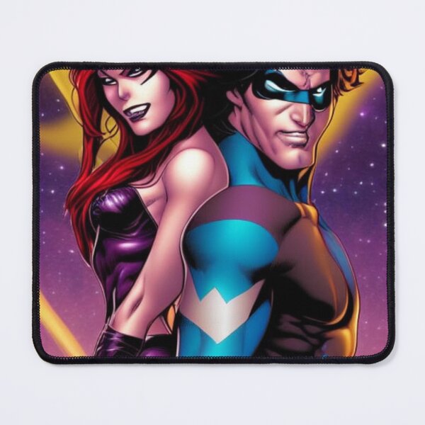Item preview, Nightwing and starfire 5 designed and sold by Tribaltreasures.