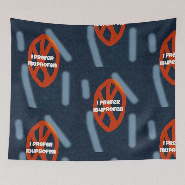Item preview, I prefer Ibuprofen, pain relief, pill designed and sold by Stacey Lazarus.